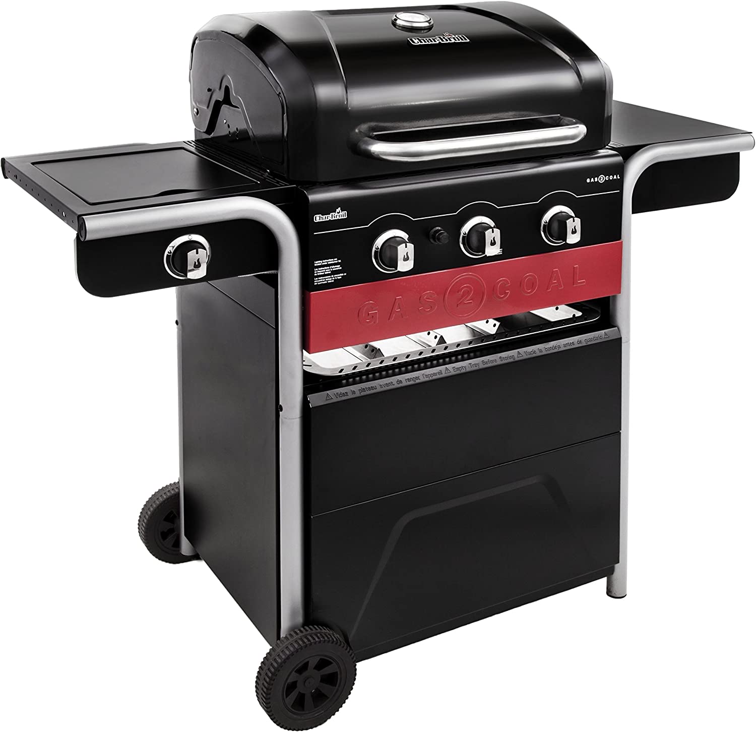 Barbecue hybride Char-Broil Gas2Coal 330