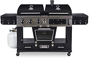 Pit Boss Barbecue fumoir Memphis Ultimate 4 en 1 gaz, charbon de bois