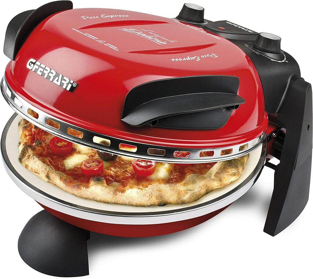 G3 Ferrari Délice G100006 Four Pizza,1200W, Rouge